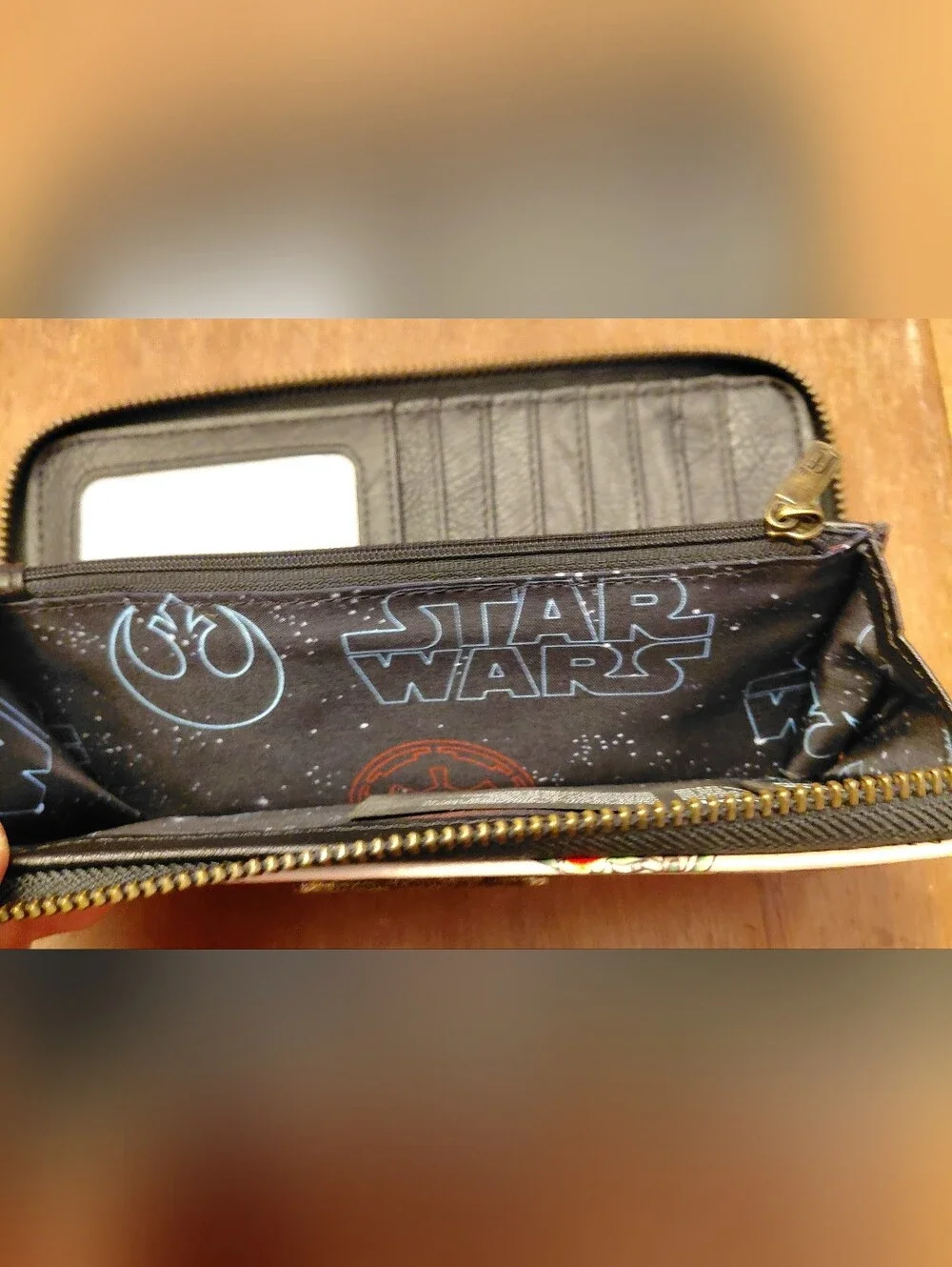 Loungefly Star Wars Tattoo Flash Wallet NWT Rare Hard to Find STWA0232
